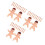 450Pcs Small Mini Plastic Babies Chocolate for Baby Shower Decorations 9