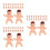 450Pcs Small Mini Plastic Babies Chocolate for Baby Shower Decorations 10