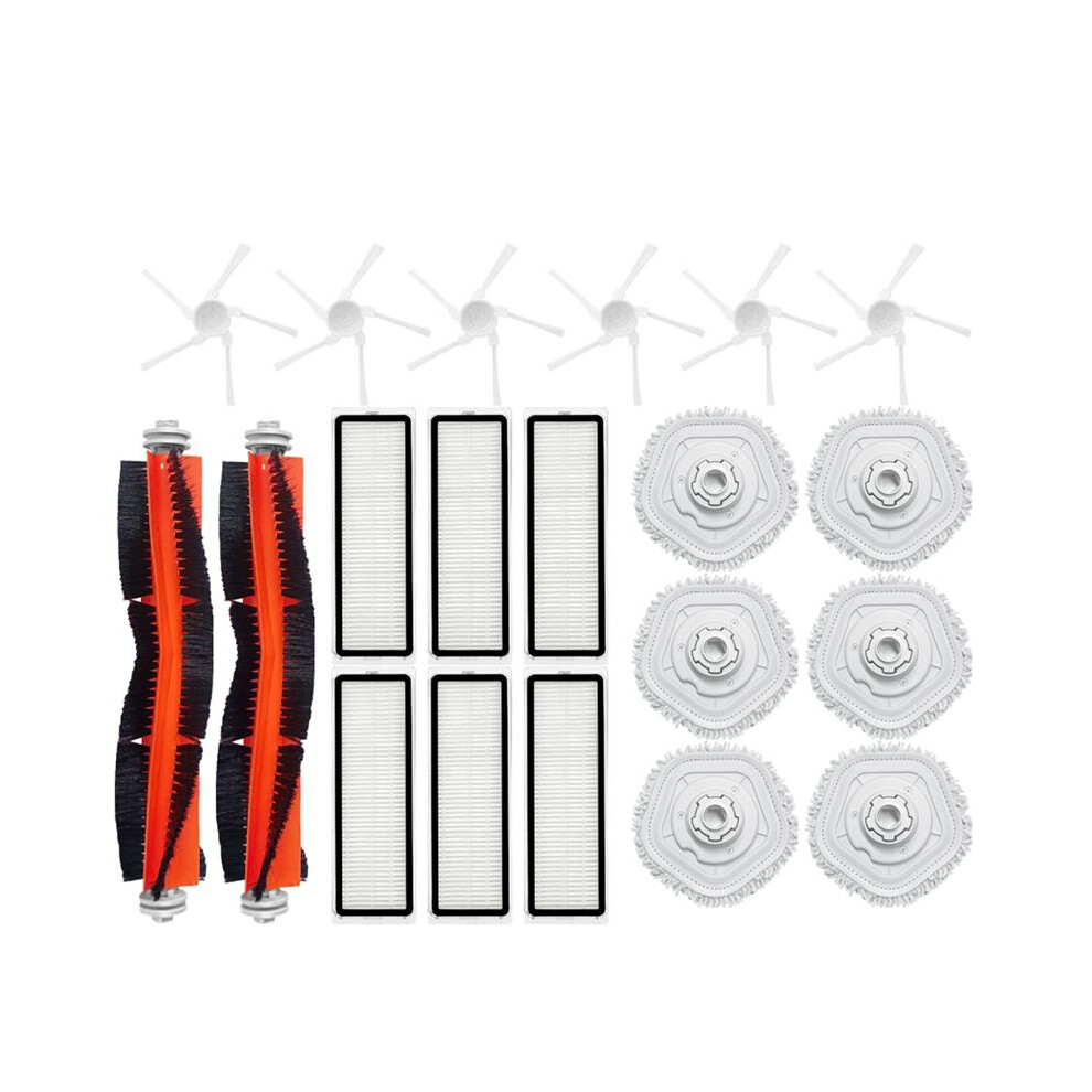 For Bot W10/W10 Pro Mop Pad Robot Vacuum Accessories Hepa Filter Roller Brush Side Brush Parts Replacement 6031974506049