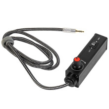Aislador de Audio XLR Estéreo de 3,5 mm con Ajuste de Volumen para Portátil A Mezclador Aislamiento de Corriente y Protección de Sonido