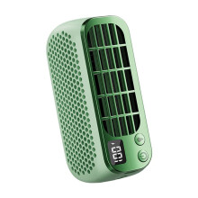 Ventilateur Portatif Suspendu au Cou, Petit Ventilateur Sans Lame, Portable, Réglable à Cinq Vitesses, Ventilateur de Bureau à Faible Bruit