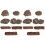 14St Levendige Mini Landschap Model Toy Set Met En 3