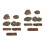 14St Levendige Mini Landschap Model Toy Set Met En 5
