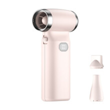 Handhållen Turbo Jet Fläkt Desktop Fläkt 110000RPM Uppladdningsbar Office Fläkt Violent Fan 6000mAh 100 Vindhastigheter Rosa