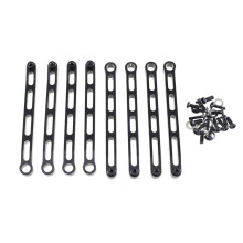 RC Car Chassis Fastening Rod Kit for 1/12 MN78 MN82 RC Car Upgrade Accessories Black