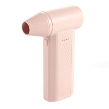 Turbo Jet Fläkt Portable Handhold Air Duster 4 Nivåer Justerbar för Tangentbord och Bilrengöring Hårtorkat Rosa