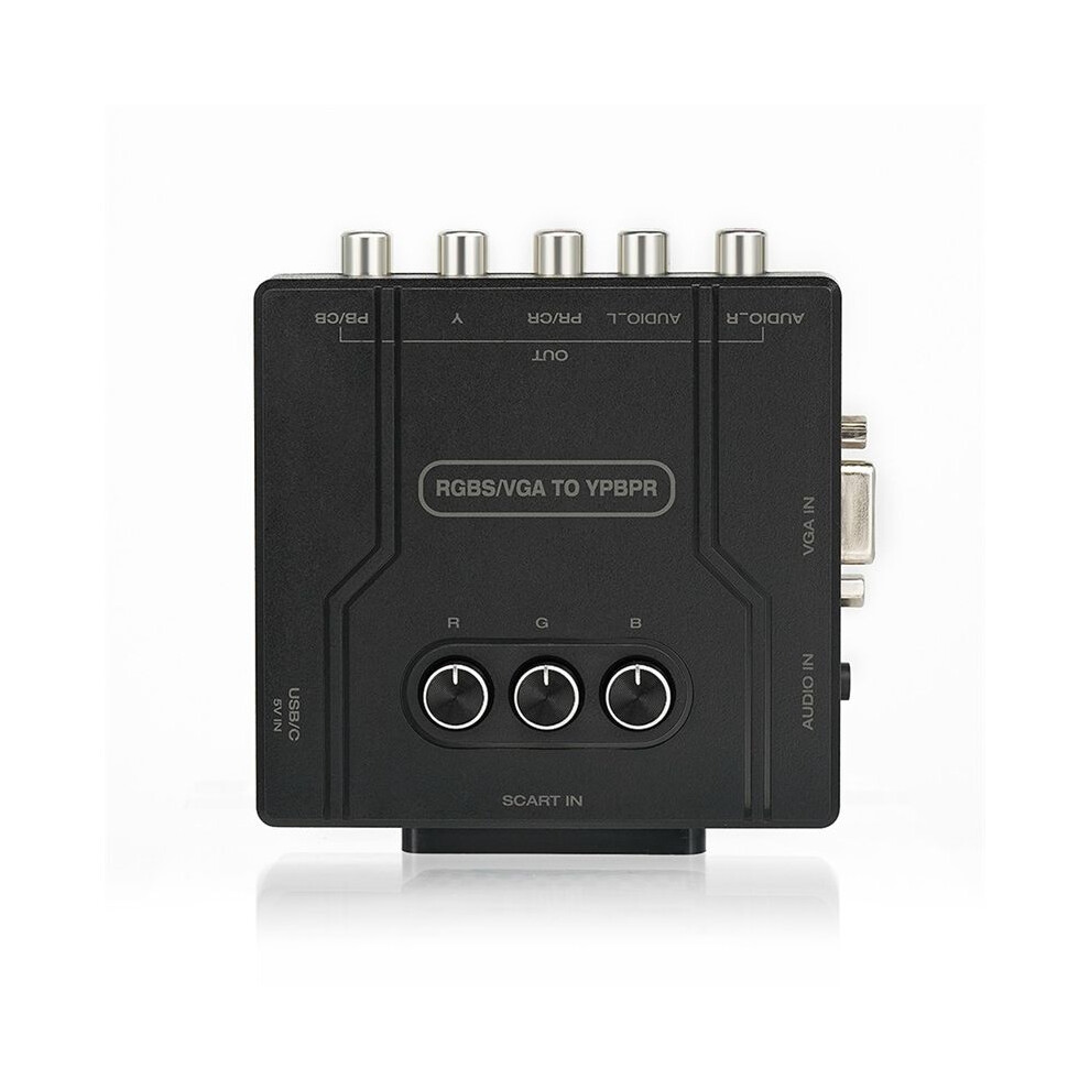 Rgbs Vga To Ypbpr Component Converter Scart To Ypbpr Converter For 64 Ps1 Ps2 Dreamcast Retro Game Consoles 6031009810615
