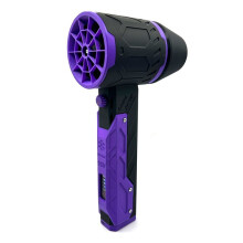 Turbo Jet Fläkt Car Violent Blower 64mm Borstlös Motor 8000mAh Thrust 1000G Industrial Duct Fan Car Cleaner,Svart-Lila