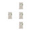 4Sets Plastic Multi Color Static Grass Model for Party Use 5