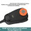 Support Magnétique pour Microphone, Support Fixe pour Microphone à Main, Support Mural pour FT7900R 510DR MH48 SSD85 Orange 3