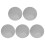 5Pcs Black Pet Film Sheets for LED Lights Color Diffuser Home Use 1