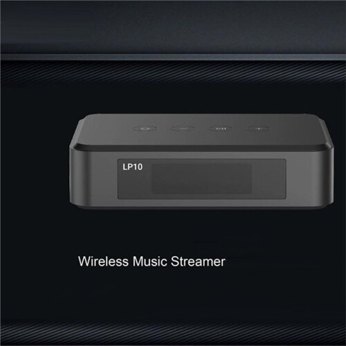 LP10 Wireless Music Streamer with  Cast Stream From Favorite APP Display Panel Digital & Analog Output EU Plug 2