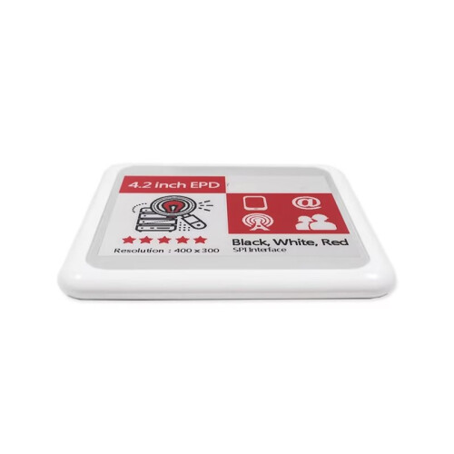 Etiqueta Eletrônica de Prateleira (ESL) NFC de 4,2 Polegadas, Passiva e Sem Bateria, com Display de Tinta Eletrônica Sem Fio GDN042R 1