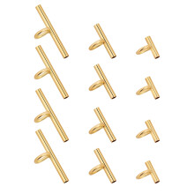 12Stk Kupfer Broschen- Vertikal Und Horizontal Für