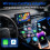 Adaptador  Universal 2 em 1 para CarPlay com Fio e Sem Fio para Android Auto  Box, Conexão Automática OTA Conecte e Use 6