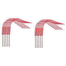 10 Stuks Elektrische Cartridge Verwarmingselementen 220V 6mm Buis Diameter Rvs Buisvormige Verwarmingselementen Wattage 120W