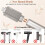 Round Volumizing Brush for  Flex Style Attachment, Round Brush Compatible for  Flexstyle 8