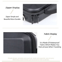 Storage Case for Osmo Action 6 Portable Shoulder Bag Travel Carrying Box for Sports Camera Accessories Black