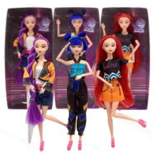 (3pcs) 3x 30cm Kpop Demon Hunters Girls Doll Toy Rumi Mira Zoey Figure Dolls Birthday Gift Collection