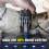 Brake Caliper Compression Tool, Heavy-Duty 4-in-1 Ratcheting Piston Spreader with 2 Hooks for Disc Brakes 8