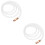 2Pièces Tuyau Siphon Transparent Cuivre+pvc Pour Transfert D'essence 6