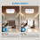 Motion Sensor Ceiling Light, Wireless LED Closet Light with Auto-/Off, 100 Detection, for Closet Pantry Laundry 6