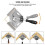 Right Angle Clamp, Single Handle 90 Corner Clamp, Clamps for Adjustable Swing Jaw, Woodworking Tools Vise Holder 6