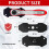 Brake Tools Caliper Piston Compressor Tool, Brake Caliper Compression Tool Kit with 2 Hooks, Large Red Disc Brake Repair 8