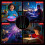 LED Light  Drum Sticks Glow in the Dark Drumsticks,Percussion Drum Accessories for Electronic Drums Night Performances 6