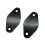 Motorcycle Rear View Mirror Hole Cover Mirror Chassis Code Cap Base Block for  750SS-S 750SR-S Silver 3
