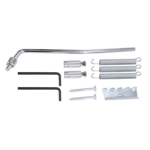 Un Set di Tremolo Bridge Double Locking System Pulled Guitar String Bridge Accessori per Chitarra Bridge Parts 1