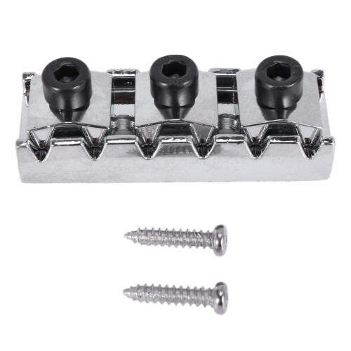 Un Set di Tremolo Bridge Double Locking System Pulled Guitar String Bridge Accessori per Chitarra Bridge Parts 2