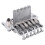 Un Set di Tremolo Bridge Double Locking System Pulled Guitar String Bridge Accessori per Chitarra Bridge Parts 4