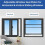 Portable Air Conditioner Window Kit,2-in-1 Universal Window Seal,Mobile A/C Window Vent Seal Kit 2