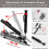Multifunction Scribing Tool with Deep Hole Pencil,Woodworking Scribe Gauge Scriber  Maker Measuring Tool 4