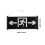 Lampe D'urgence Noire Plastic Pour Lieux Publics 2