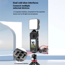 Frame Cage for X5 Protective Frame Housing Case with Cold Shoe Mount for X5 Action Camera Accessories