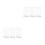 6Pièces Porte-Menu Polyvalent Transparent En Double Face 8