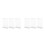 6Pièces Porte-Menu Polyvalent Transparent En Double Face 9