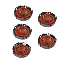 5 Set 11128508570 11127809512 11127797613 Car Engine Valve Cover with Membrane for N47 N47S X1 X3 E60 E61 E81 E82