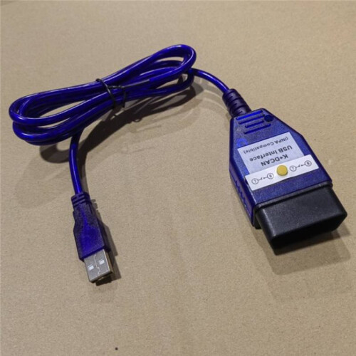 OBD 2 USB Cables for Inpa for  K+DCAN USB Interface Diagnostic Tool for  E46 K+CAN K CAN FTDI FT232 Chip Scanner 1