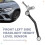 Front Left Height Sensor Link A1663200132 for - GLS X166 ML W166 GLE W292 Level Sensor Rod Bracket 1