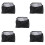 5Pièces Couvre Projecteur Polyester Noir Usage Domestique 6