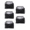 5Pièces Couvre Projecteur Polyester Noir Usage Domestique 8