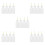 20Pièces Flacons Plastique Avec Embout Aiguille Pour Colle Précise 4