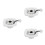 3Pièces Entrée Eau Rv Avec Protection Haute Pression ABS 6