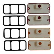 For 1968-1972 Chevy & Pickup Trucks Car Front / Rear Side Parking Light Cover Shells No Bulb/Socket
