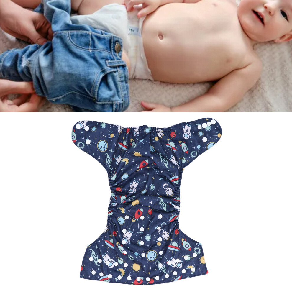 Adjustable Waterproof Baby Cloth Diaper for 0-3 Years, Washable & Leakproof