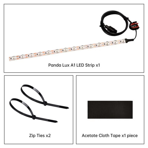 Panda Lux LED Strip 3D Printer Upgraded Edition Lighting Strip High Brightness Lighting for  A1 3D Printer Part 1