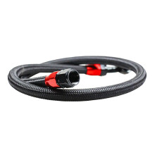 Car High Temperature Resistant Oil Cooling Radiator Oil Cooling Pipe AN10-0+90 Black Nylon Pipe